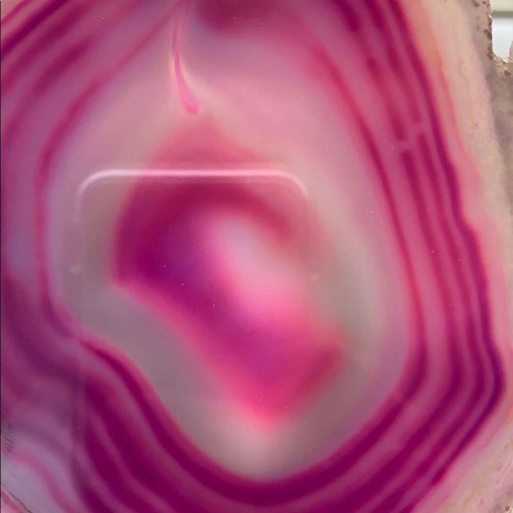 Gorgeous Agate with Fuchsia Marbling